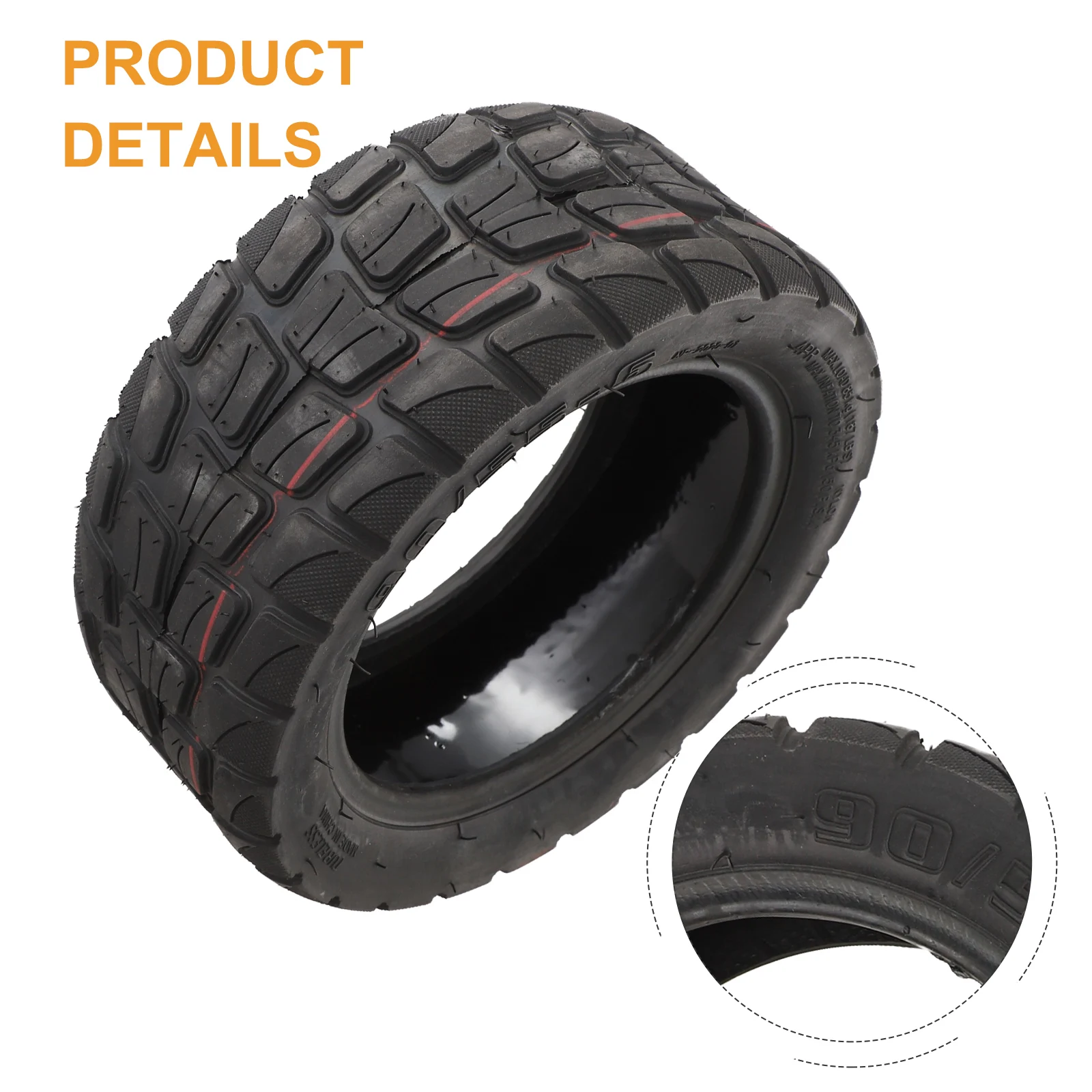 /90/55-6 /Tubeless /Tire Self-Replenishment Puncture For Proof Rubber Wheel For Retrofit For Thunder Electric Scooter Off Road S