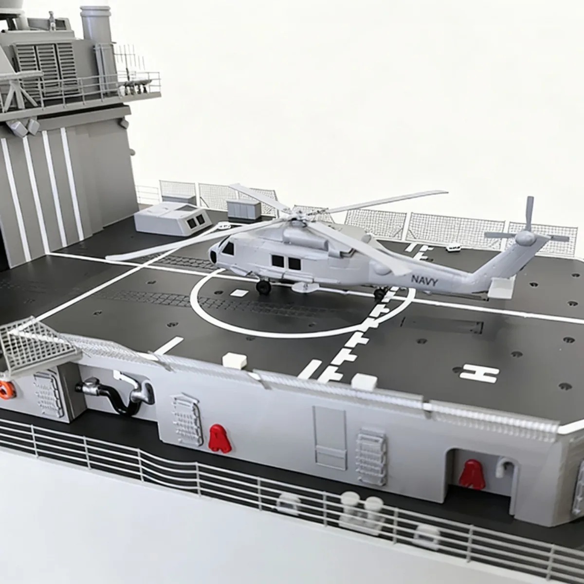 1/100 RC Ships 175cm Dual-motor Ticonderoga-class Remote Control Boat Fiberglass Hull RC Ship Model Ship Toy Warship Model