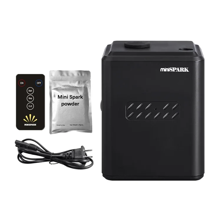 Máquina electrónica De chispa fría De 350W, MINI máquina De fuegos artificiales inalámbrica Maquinas De Chispa Fria para máquina De chispa para fiestas