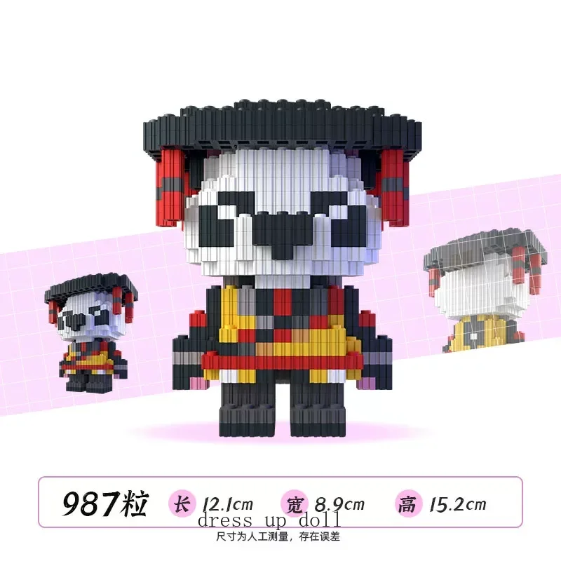 

Zenless Zone Zero: Фигурка-конструктор Ju Fufu Yixuan Pan Yinhu (аниме-персонаж), модель для косплея, сборная игрушка, подарок для фанатов