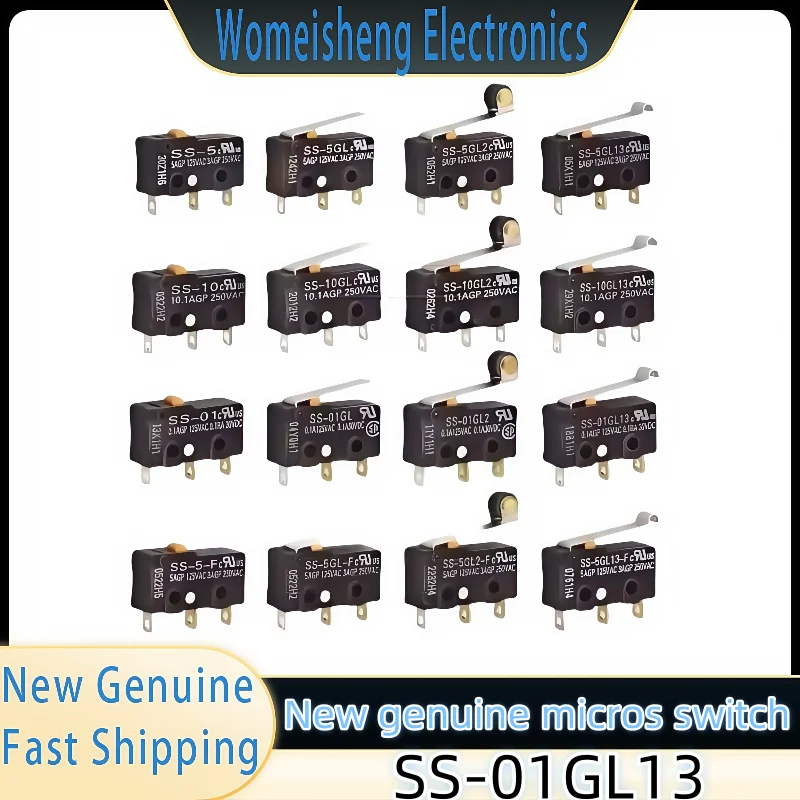 

New Genuine SS-10GL2 Micro Switch 1PCS
