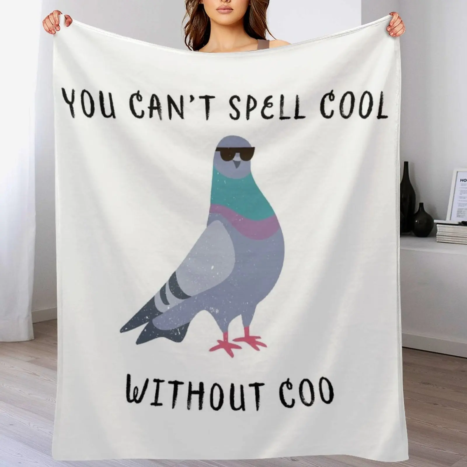 

Cool pigeon Throw Blanket Soft Big Bed covers Luxury Throw Soft Blankets