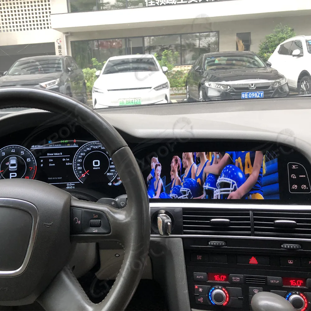 

Dual 12.3 Inch Android 13 CarPlay Car Radio For Audi A6 2005-2009 Touch Screen Multiedia Player GPS Navigation Car Accessories