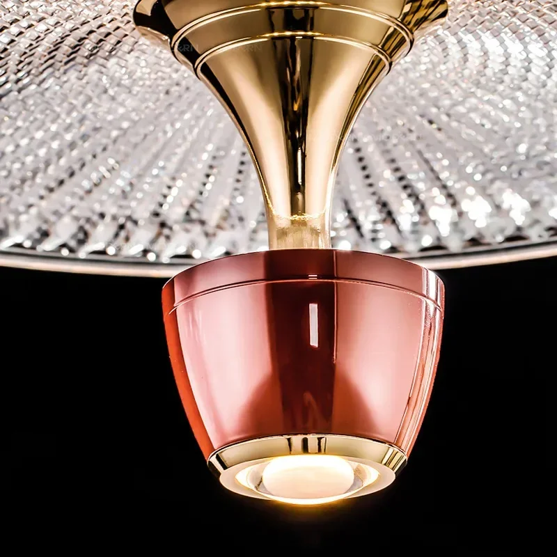 Talian Luxury Art Pendant Light Restaurant Bar Modern Minimalist Bedroom Kitchen LED Chandelier Home Decoration Lighting Fixture view 6