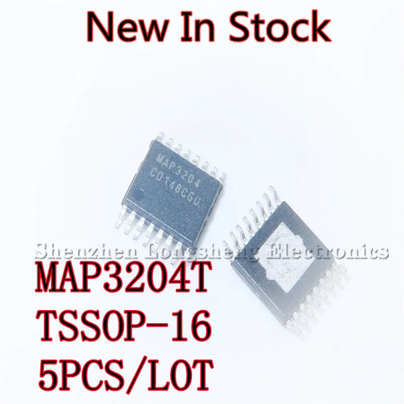 5PCS/LOT MAP3204T MAP3204 TSSOP16 SMD LED LCD power management chip New In Stock