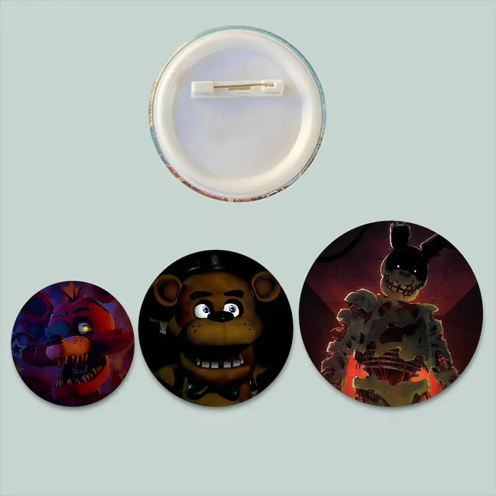 F-Fnaf F-Five-nights-At-Freddys Handmade Brooch Cartoon Cosplay Badge On Backpack Jewelry Accessories Gifts