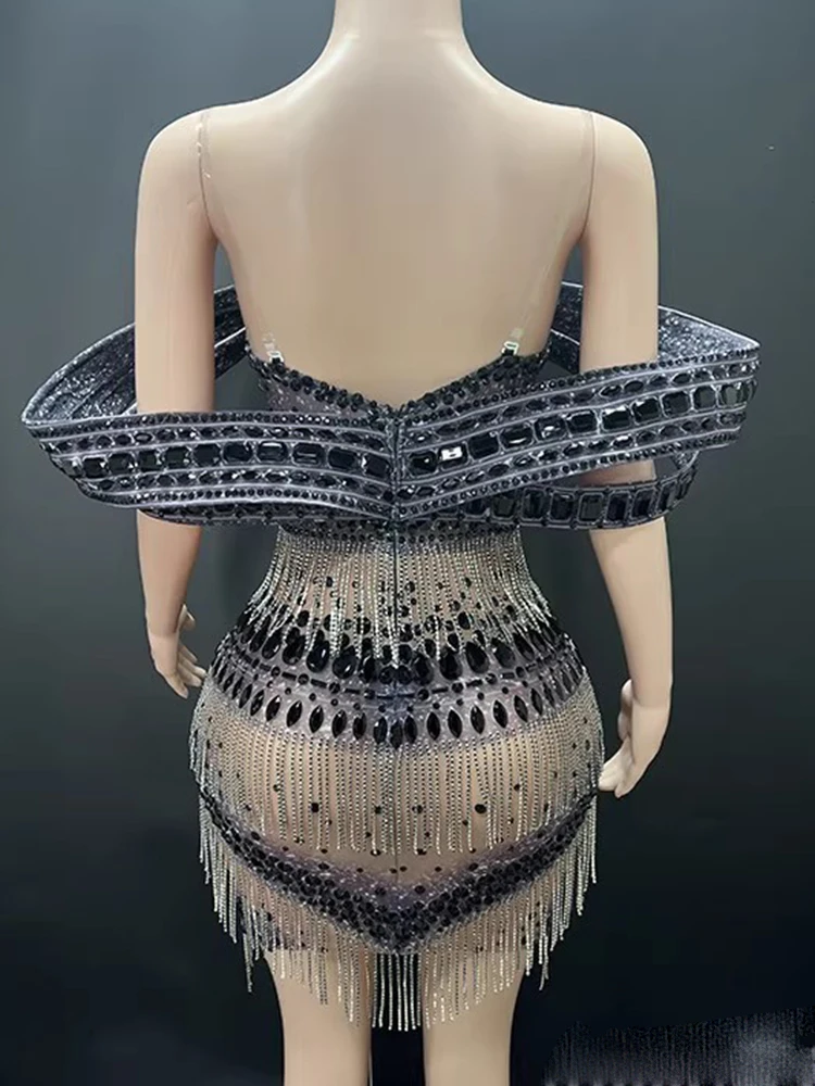 Hoge kwaliteit hot stamping sexy jarretel elastische jurk 2025, nieuwe mode op maat gemaakte dameskleding