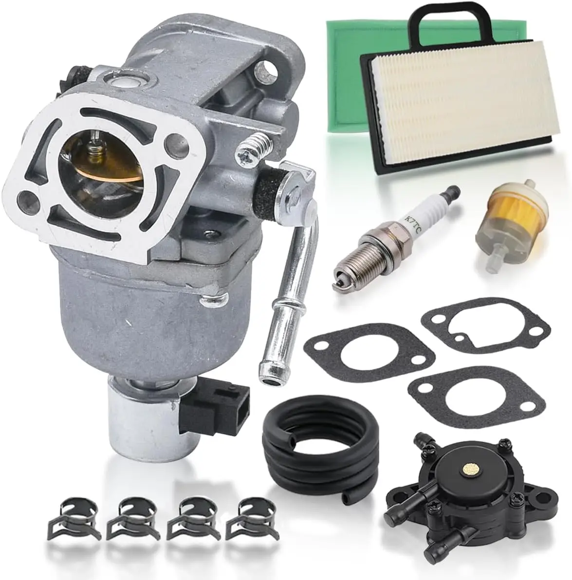 699807 Carburetor Carb Kit Compatible with 697722 401577 406577 407577 4025A7-0224 4035A7-0409 20HP Intek Engine Mower with Air