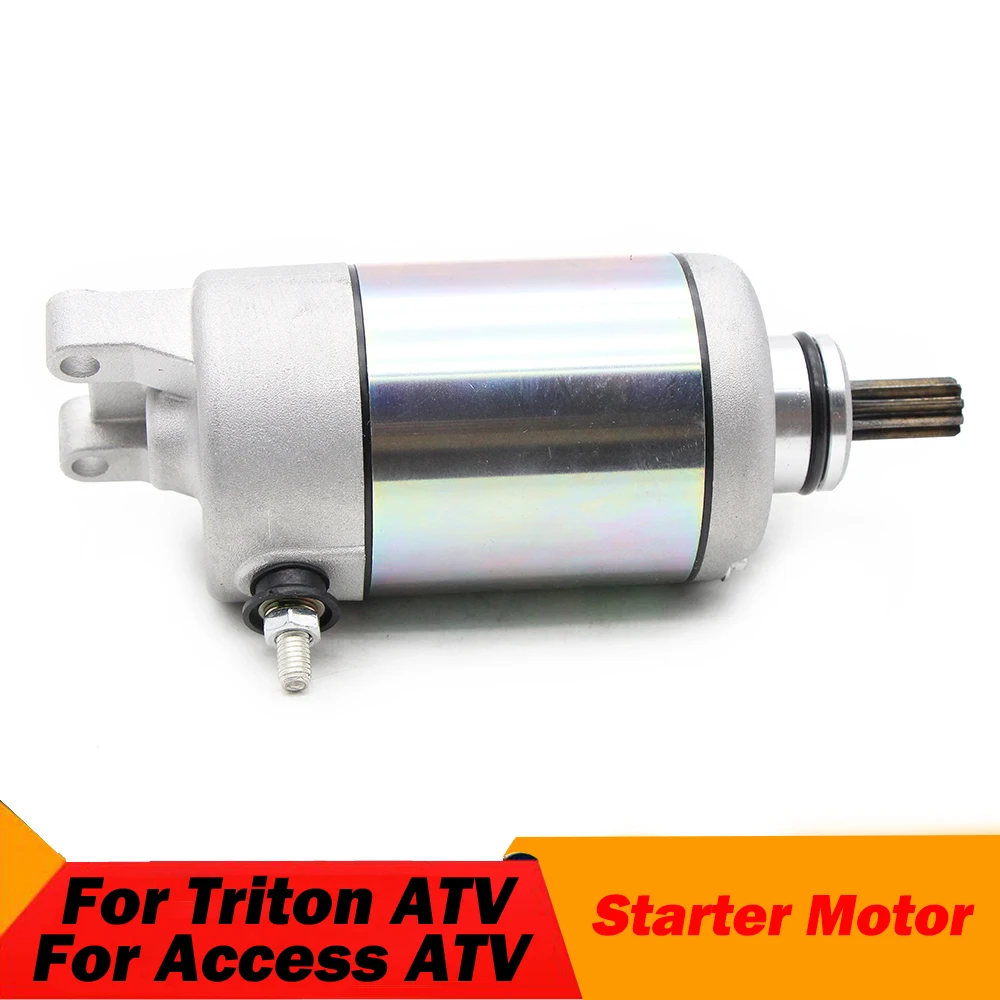 

Motorcycle Starter Motor 31200-E12-000 A31200-E12-200 For Triton ATV Black Lizard 450 Reactor 450 Enduro For Access ATV AMS 480