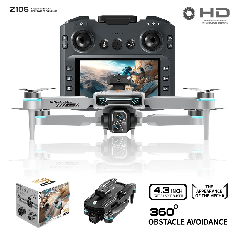 

2025 FPV DRON FPV drohne Remote Control Brushless Drone WIFI Professional Aerial Camera Small Size with Anti Shake gimbal드론 전문가용