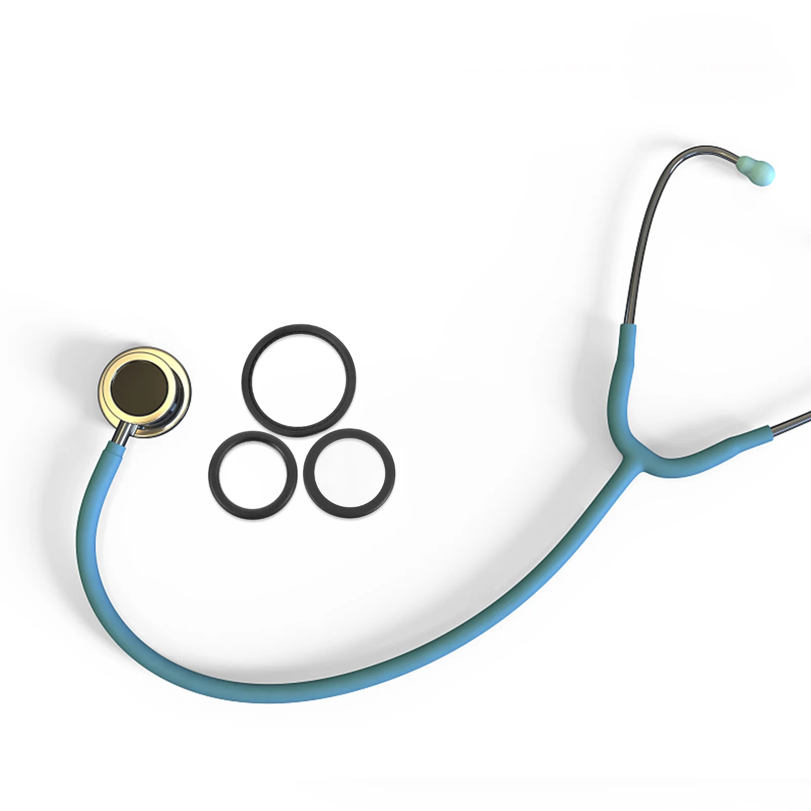 Stethoscope Diaphragm for Spare Parts Assembly Rings Replacement Skid Repair Accessories Child