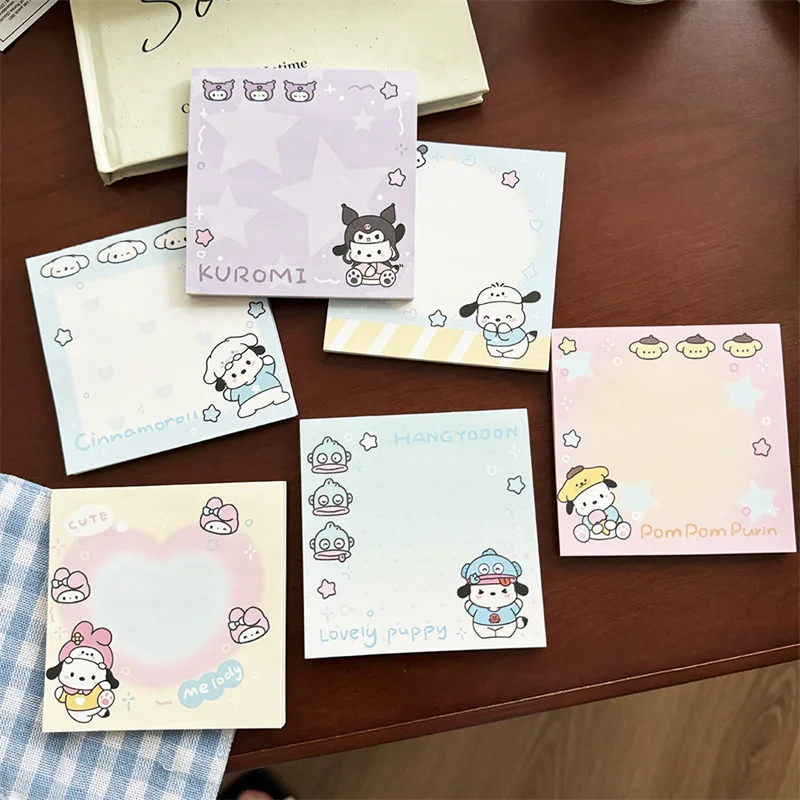 24pcs/lot Sanrio Kawaii Pochacco Memo Pad Sticky Notes Stationery Label Notepad Planner Sticker Post School Supply