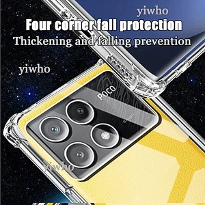 جراب مقاوم للصدمات لهاتف Xiaomi Poco X6 Pro 5G X6 X5 X3 Pro NFC ، غطاء خلفي ناعم من سيليكون TPU أفضل 12 حالة Xiaomi X6 مبيعا - رقم 3