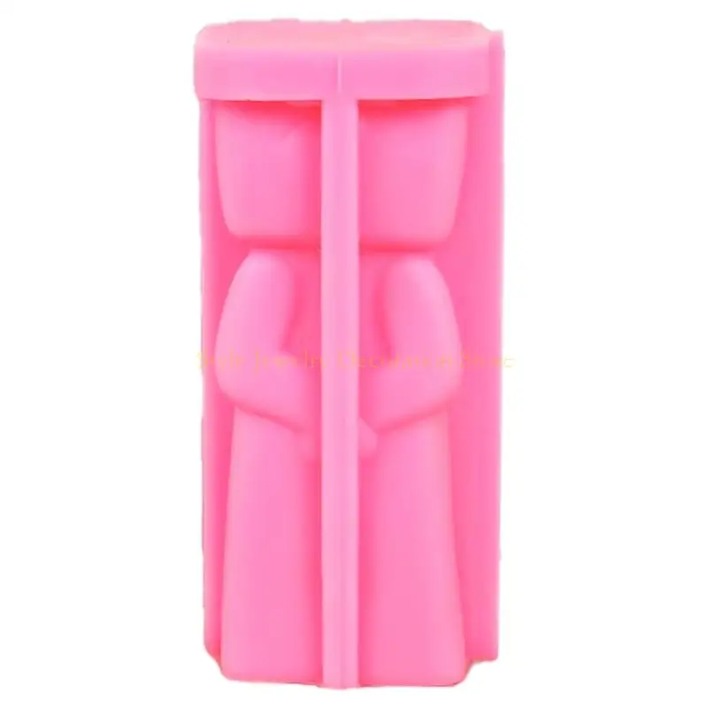 

D46E Unique Resin Molds Silicone Craft Moulds Flexible Vases Moulds