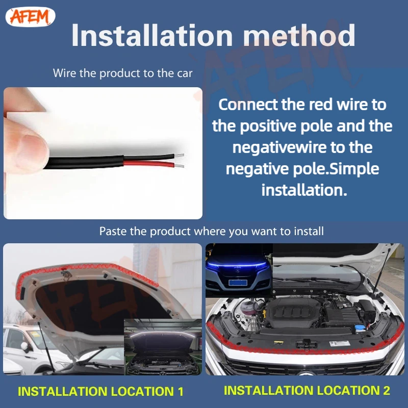 1pcs For Hyundai Creta IX25 2015-2022 Car LED Scan Starting Daytime Running Light DRL Fog Lamp Decoration daylight Light Strip view 6