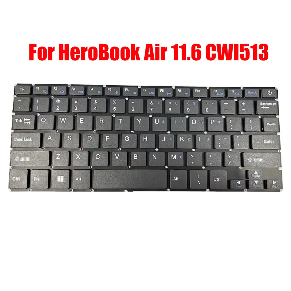 

Laptop Replacement Keyboard For Chuwi For HeroBook Air 11.6 CWI513 English US Gray Without Backlit New