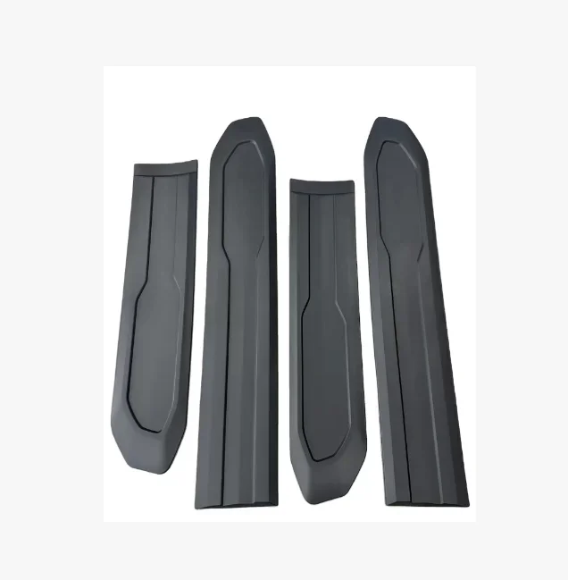 # for Heavy Duty Offroad Parts Black ABS Door Moulding Cover Replacement Door Protection Sills for Hilux Travo 2025+