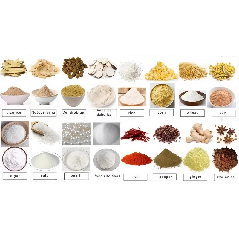Stainless Steel Soybean CornGrain Rice Wheat Fine Flour Powder Grinder Making Grinding Milling Machine