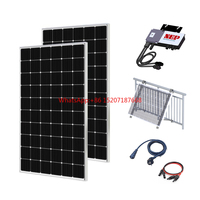 VDE 600W Balcony Grid Tied Micro Inverter Solar System EU Germany Monopatin Electrico MPPT Renogy Solar Panel Solar Panouri Kit