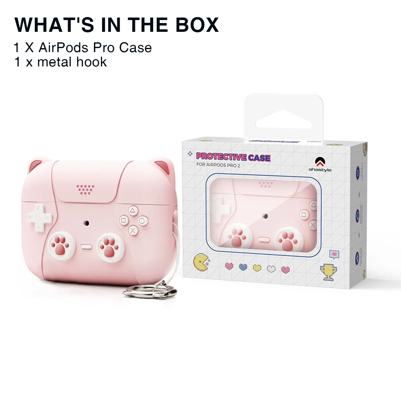 Милый 3D силиконовый чехол для AirPods Pro 2-го поколения с брелоком, силиконовый защитный чехол для Airpods Pro 2