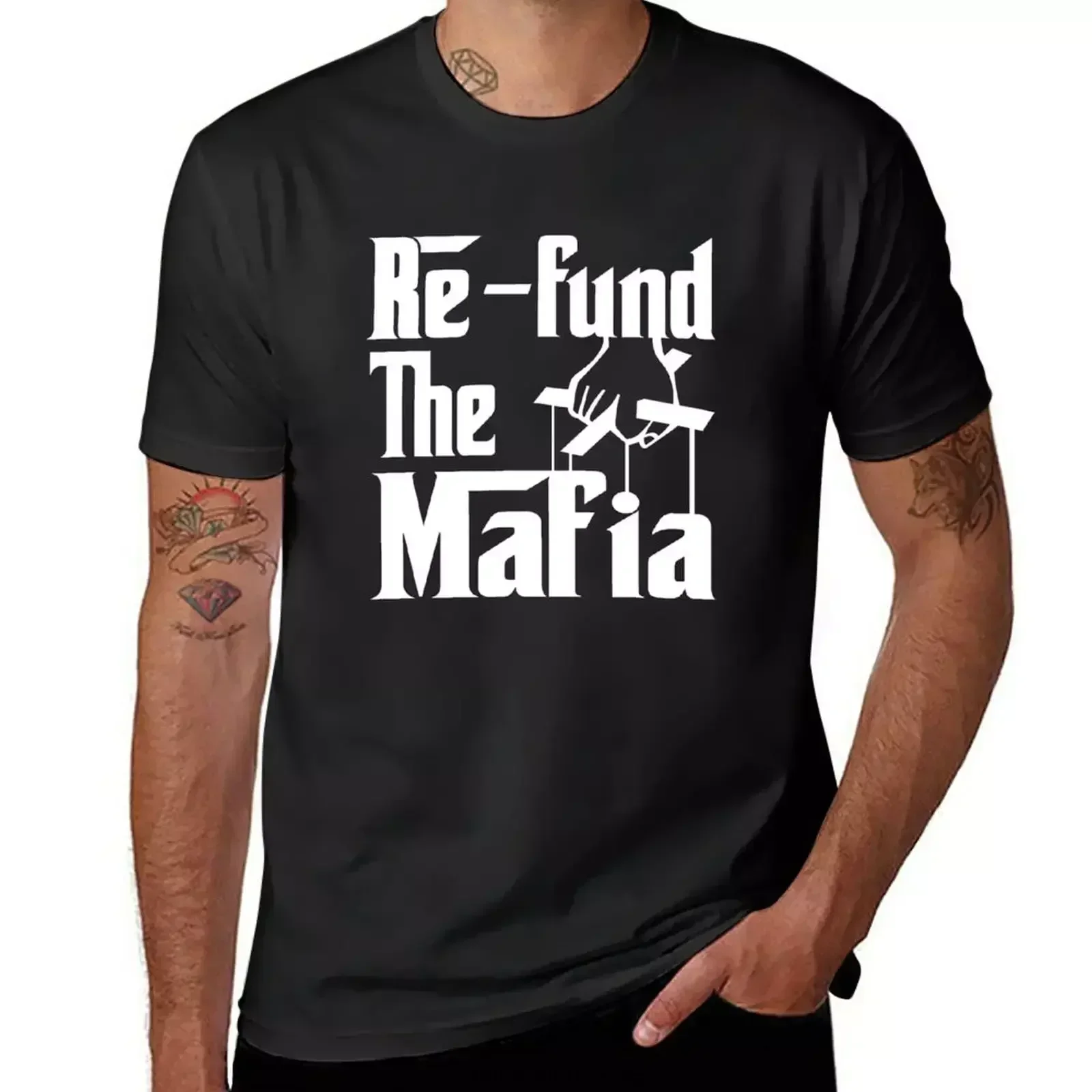 Bring Back the Mafia Mob T-Shirt customizeds vintage clothes oversized t shirts for men