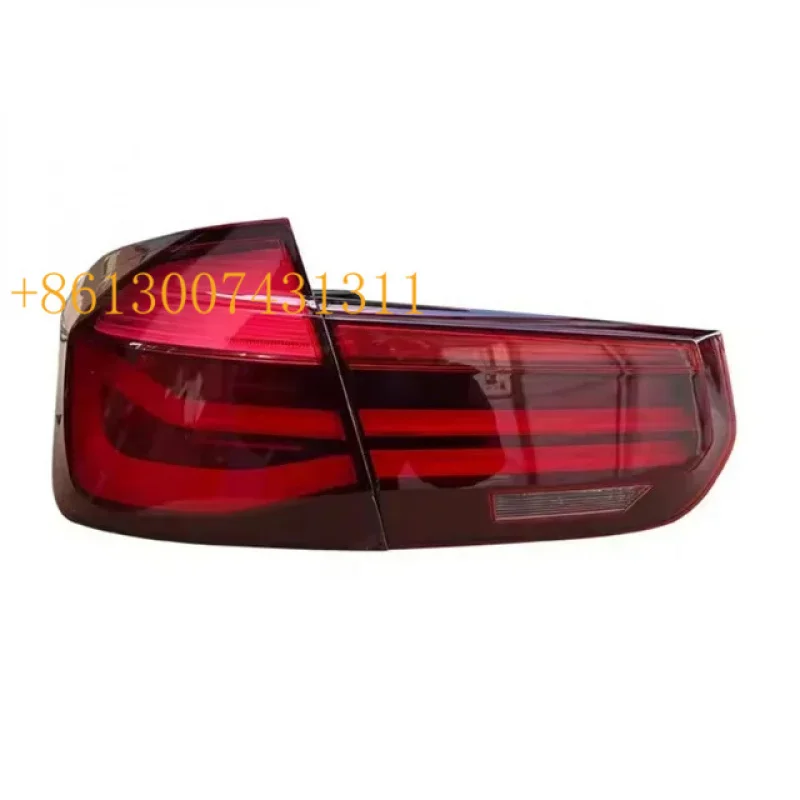 FactoryLED Tail Lights Assembly 3-Series F30 F35 F80 320i 328i 328D 335i M3 6th Gen Sedan 2013-2018 Red