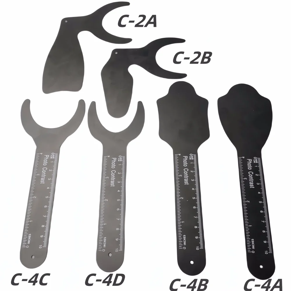 

Dental Photography Mirror Kit, Intraoral Mirror with Black Background Plate, Orthodontic Photo Contrast Set, Dentist Tools