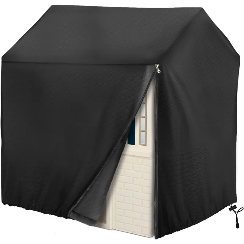 Outdoor Playhouse Cover, Plastic Playhouse Special Waterproof Covers 45