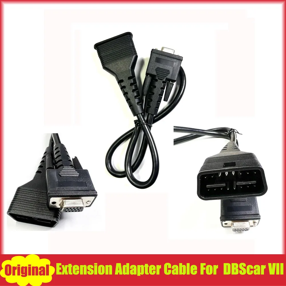 Launch Cable for Launch DBScar VII DBSCAR 7 DP15 to OBD Male 16Pin OBD1 Extension Adapter Cable of CRP429C Dbscar VII 3 Rows