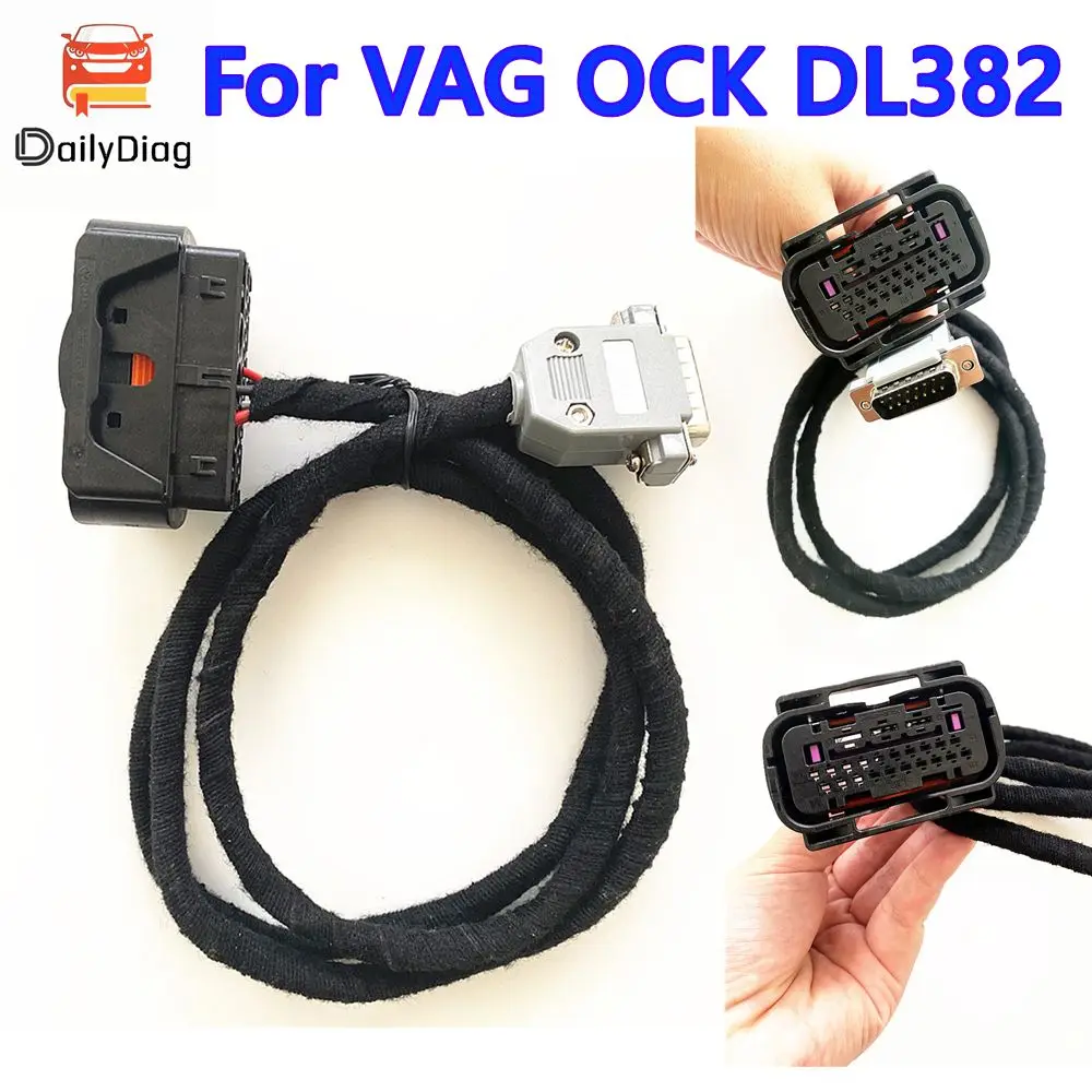 OCK DL382 Gearbox Adapter For VAG Used For Reading And Writing Gearbox Line And ECU FLASH Support 11 Definition