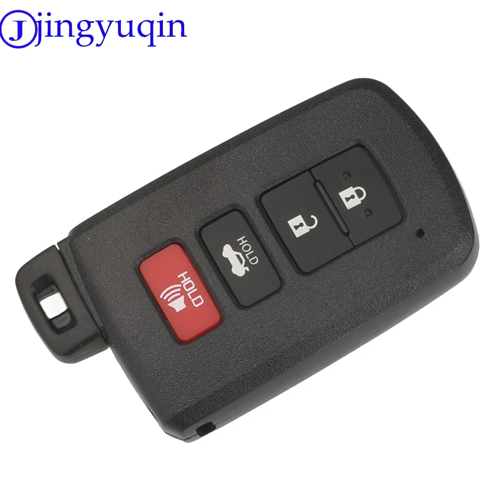 Jingyuqin 4Button Keyless Go Smart Key BA4EQ P1：88 8A Chip 433MHz 89904-33460 0010 For Toyota Camry Avalon Aurion Corolla Altis