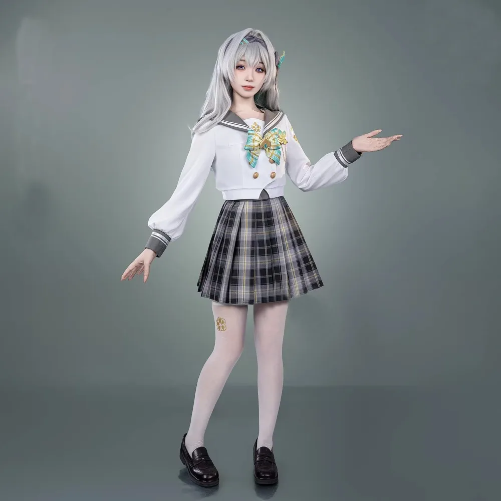 

Firefly Cosplay Costume Wig JK Dress Game Honkai: Star Rail Cosplay Women Uniform Role Play Clothing Carnival Party 2025 New