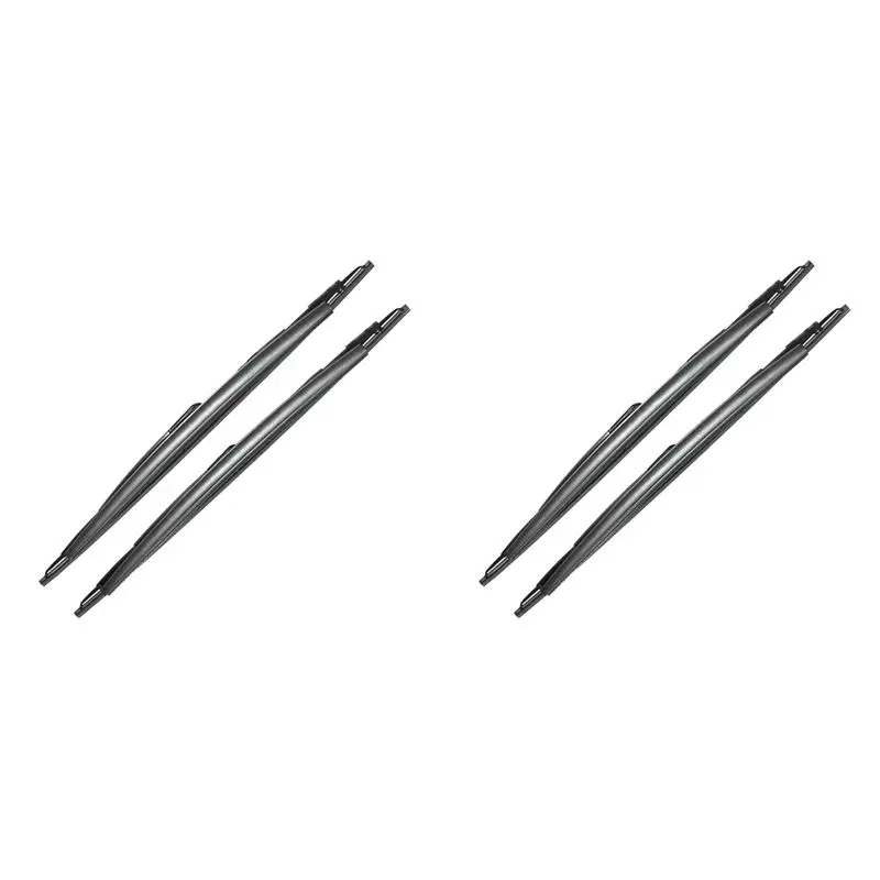 

4X Car Wiper Front Windshield Wiper Front Glass Wiper For BMW 7 Series E65 E66 E67 E68 F01 F02 F03-A99D
