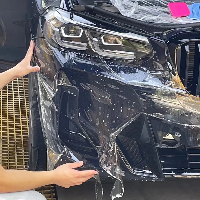 

Невидимое автомобильное пальто, полная защитная пленка для автомобильной краски, защита от царапин, полная наклейка для автомобиля, осветляющая прозрачная Ppf