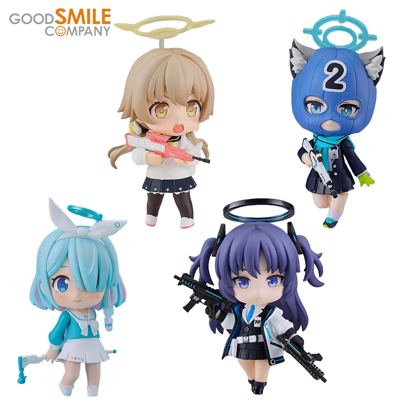 

Good Smile Genuine Nendoroid Blue Archive Anime Figure Ajitani Hifumi Hayase Yuka Action Toys Boys Girls Gift Collectible Model