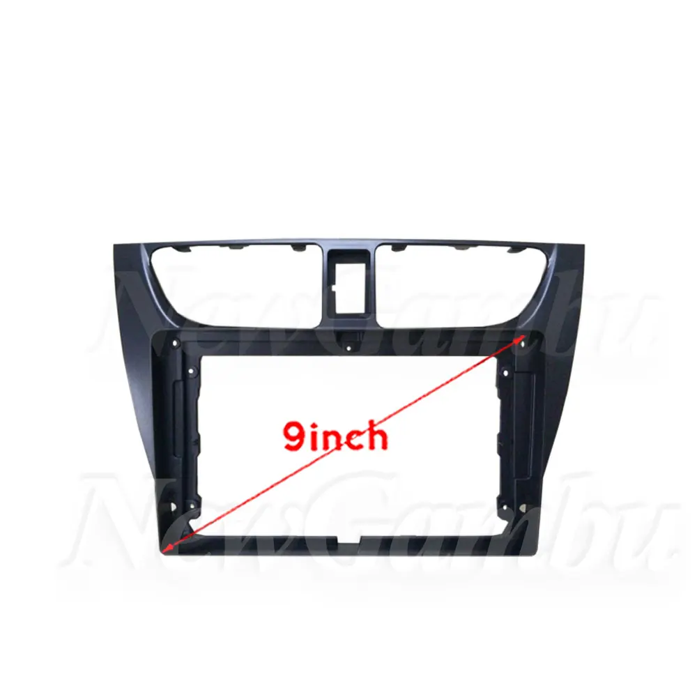 9 Inch Car Radio For FOTON TM3  XIANGLING M1 2018 Frame NO Cable GPS Mp5 ABS PC Plastic Fascia Dashboard Plane Frame