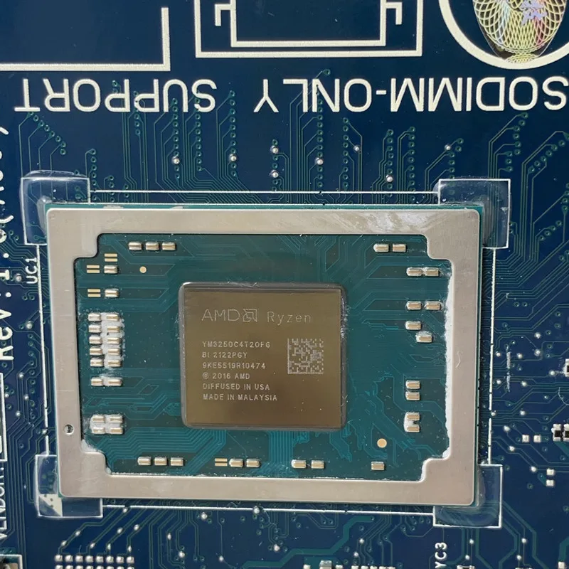 For DELL 3505 CN-0FFDF9 0FFDF9 FFDF9 With R3-3250U CPU Mainboard GDI53 LA-K037P Laptop Motherboard 100% Full Tested Working Well