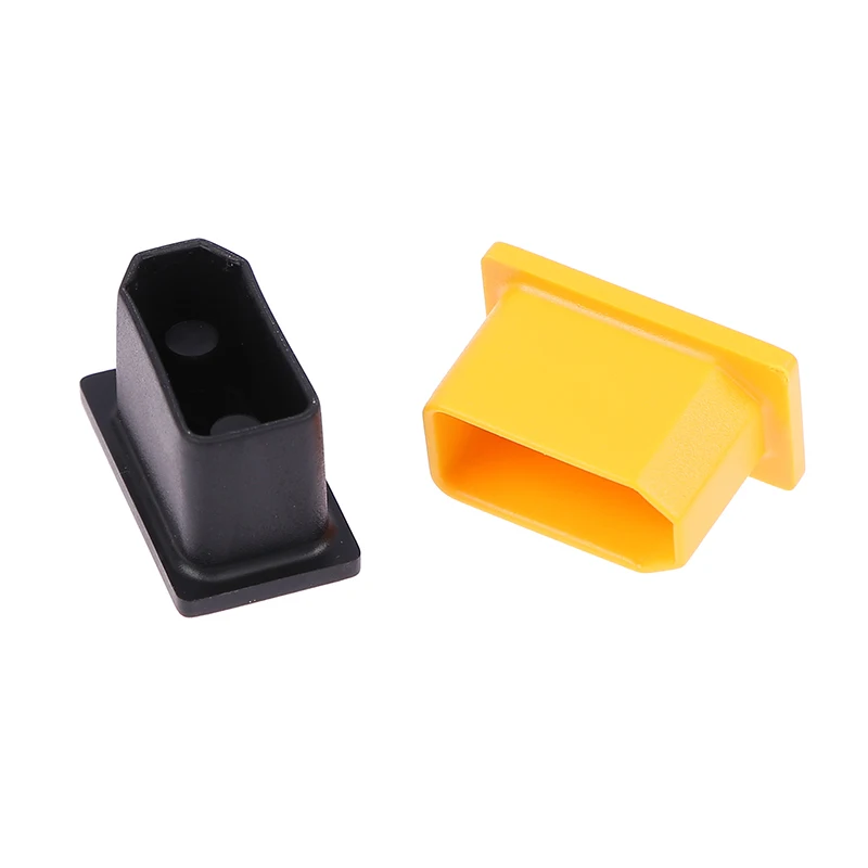 10PCS PVC Dustproof Cap XT60 XT90 Plug Protection Case for RC Drone PVC,90 Degree Soft and Hard dustproof cap