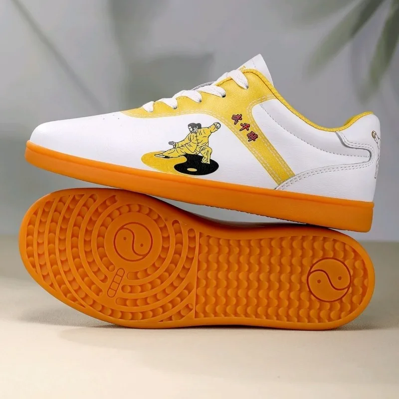 

Original Brand Traditional Kung Fu Shoes Hard-Wearing Taekwondo Shoe for Unisex Comfortable Couples Martial Arts Training Shoes