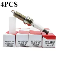 4pcs 90919-01289 FC16HR-Q8 Dual Iridium Spark Plug For Toyota UX250H/200 Corolla RAV4 Camry Avalon Sienta Spade Vitz Vios