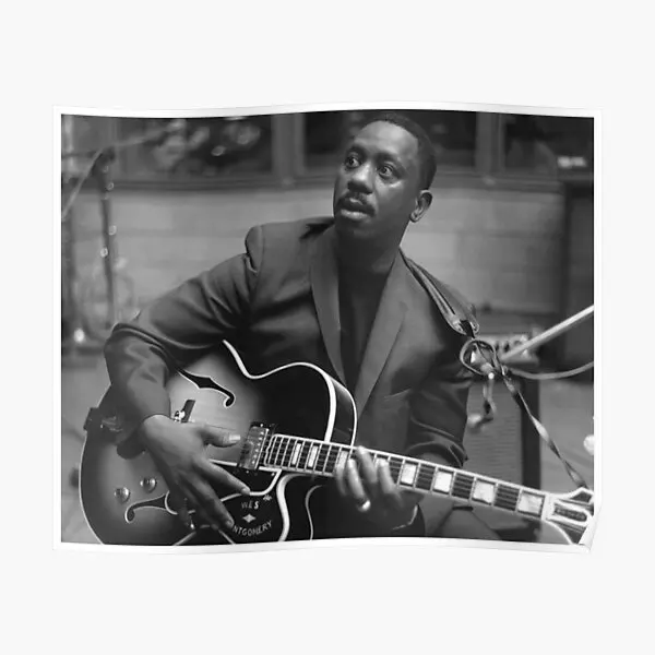 Wes Montgomery  Poster Home Mural Decoration Painting Art Funny Room Picture Vintage Decor Print Modern Wall No Frame