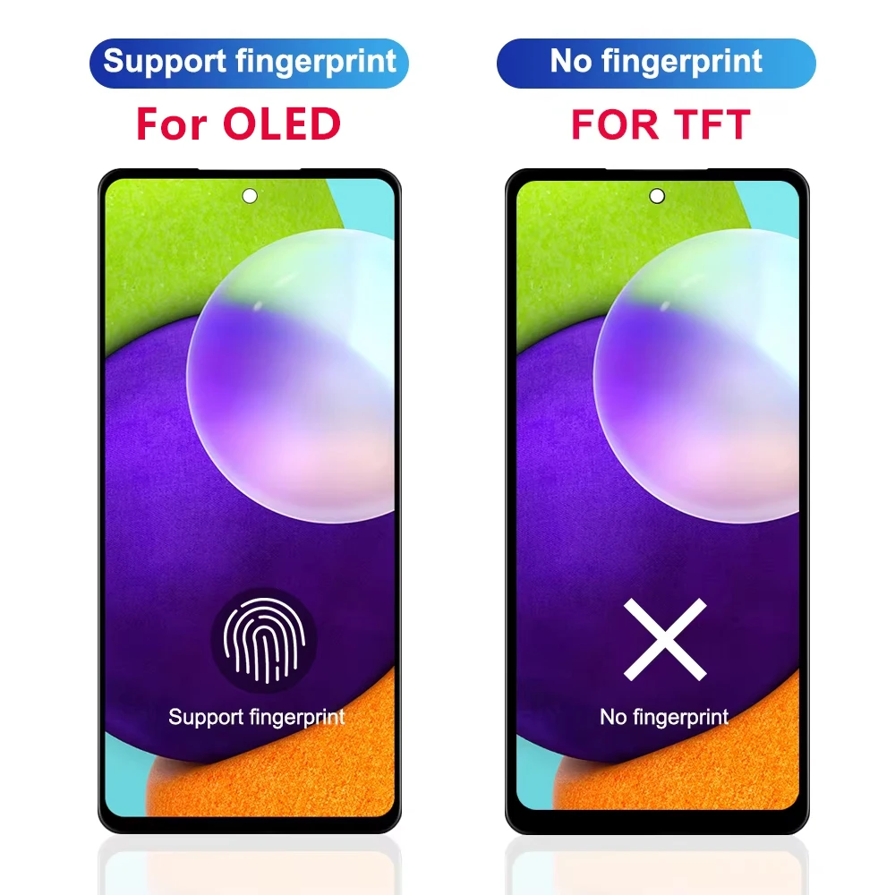 For Samsung A52 4G LCD Display Touch Screen with Frame, For Samsung SM-A525F A525F/DS Display Replacement image 3