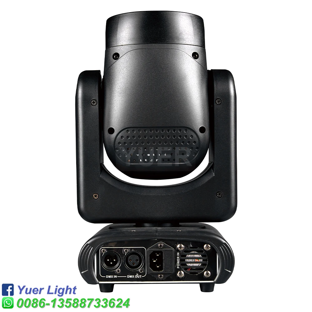 Imagem -03 - Yuer-mini Led Moving Head Light Feixe Local Efeito Arco-íris Abertura 18 Prismas dj Dmx Stage Disco dj Bar 120w