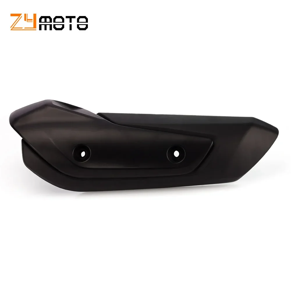 

Black Muffler Exhaust Pipe Cover Cowl FOR YAMAHA TMAX530 TMAX 530 2017 2018 2019 TMAX 560 2020 2021 TMAX560 TECH MAX