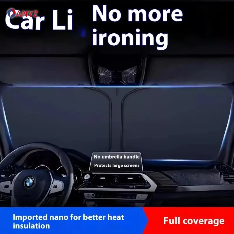 Front Sunshade For Toyota Yaris Cross XLS Hybrid 2025 - 2020 2024 XP210 Accessories Window Heat Insulation Sun Protection Parts view 4