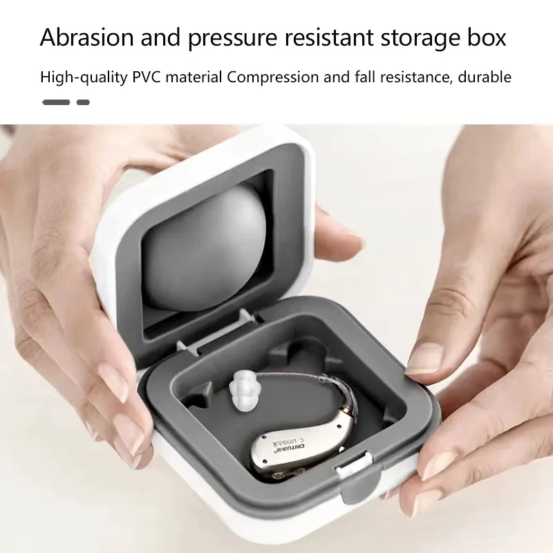 Portable Hearing Aids Noise Reduction Rechargeable Behind-The-Ear Hearing Aids Are Suitable For The Elderly With Hearing Loss