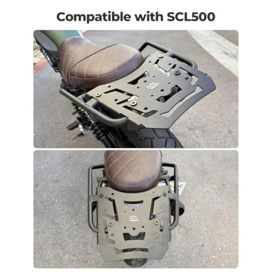 Bagażnik tylny kompatybilny z SCL500 2025 2024 2023, stelaż bagażowy, bagażnik tylny.