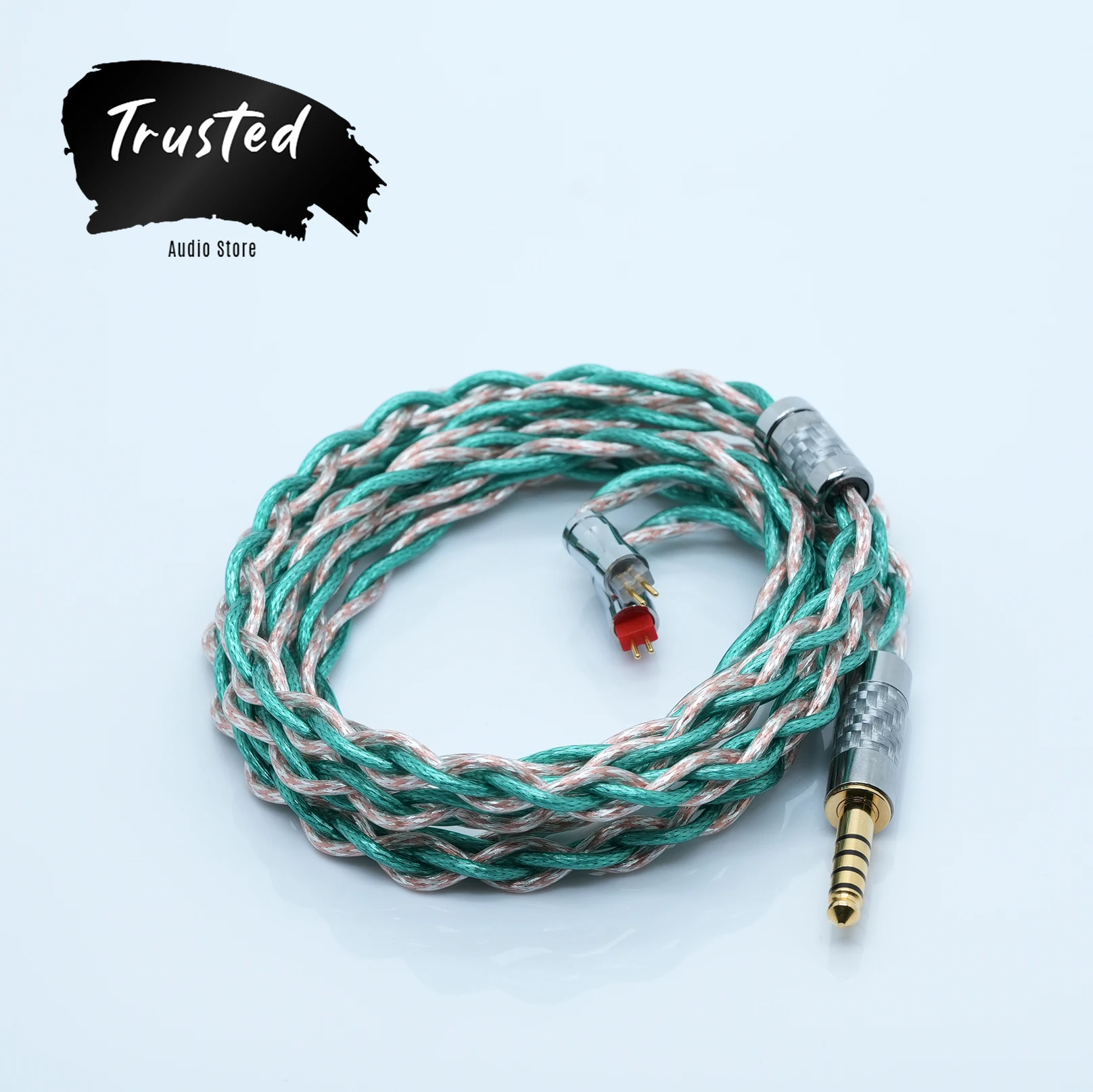 

Trusted-A3 5N Sterling Silver + Silver Palladium Wire HiFi Earphone IEM Cable With 0.78 2PIN MMCX IE900 XLR