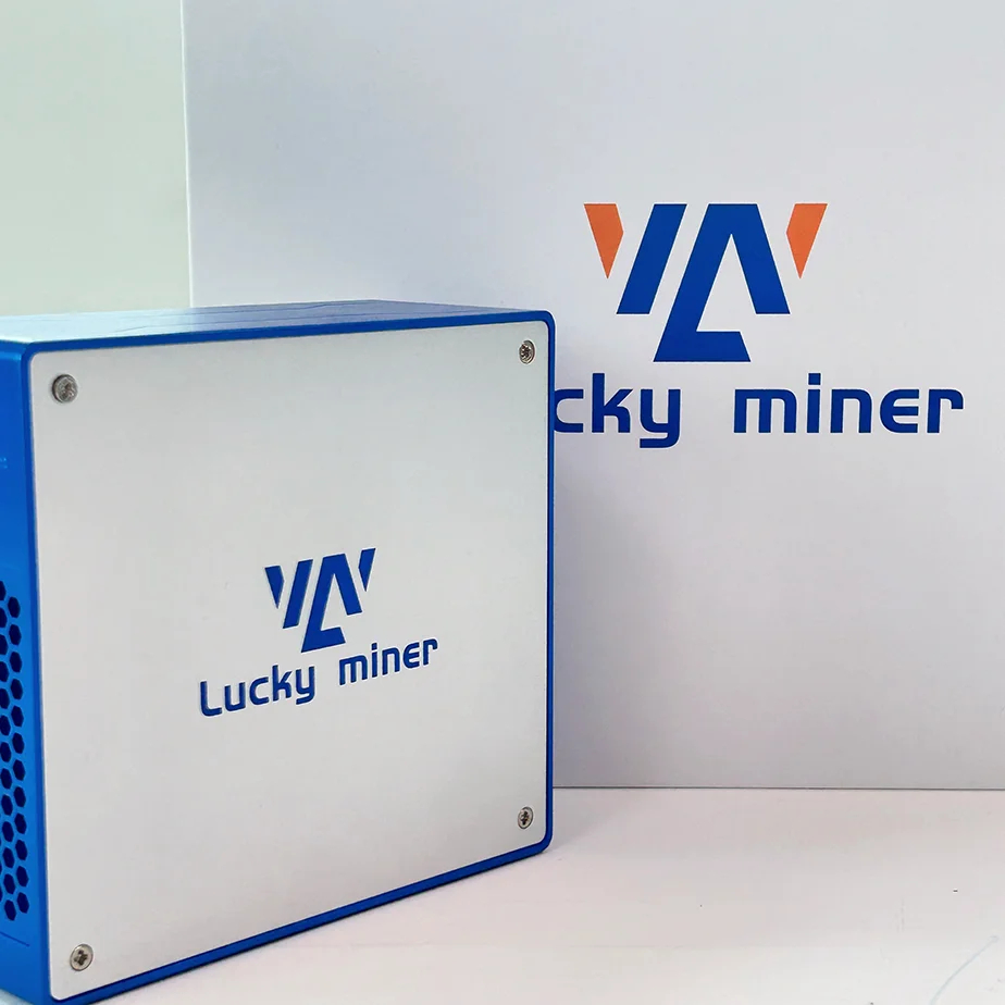 

Lucky Miner Bitcoin Miner LV07 1TH/S 25W Win 3.125 BTC Bitcoin Crypto Solo Miner SHA256 WiFi Home Miner
