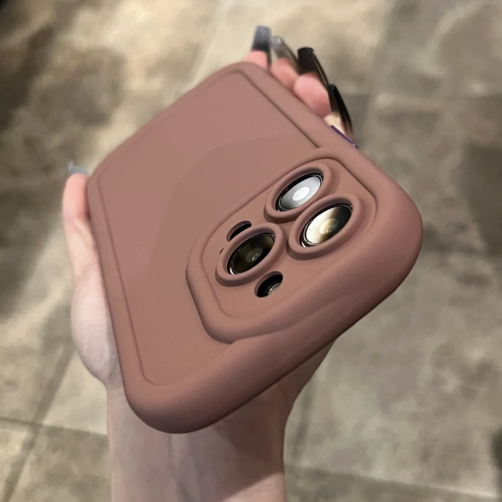Matte Soft Liquid Silicone Phone Case For iPhone 11 12 13 14 15 16 Pro Max X XR XS Plus Camera Protection Shockproof Cover image 2